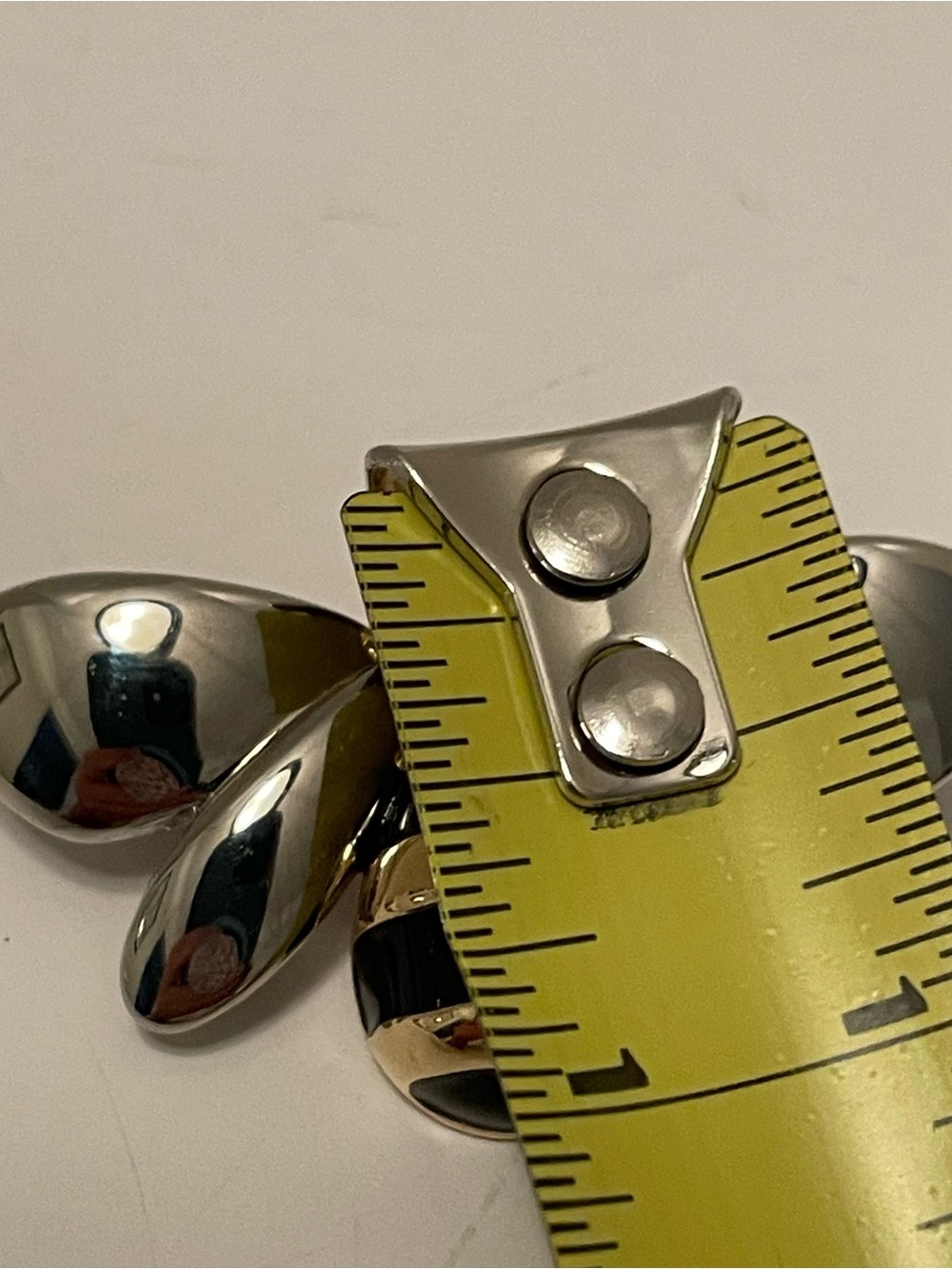Vintage Liz Claiborne Bee Brooch 1990’s Gold And Silver Tone Black Enamel - Picture 5 of 5